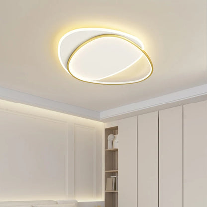 Chandelier LED Moderno QIYIMEI para Salón y Dormitorio | Lámpara de Techo Minimalista de Aluminio | Iluminación de Alta Eficiencia 110-220V