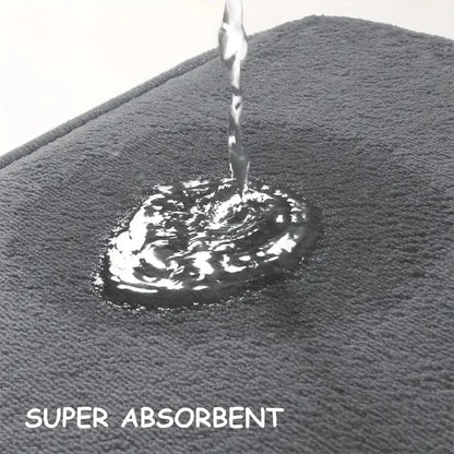 Alfombra de baño antideslizante y absorbente