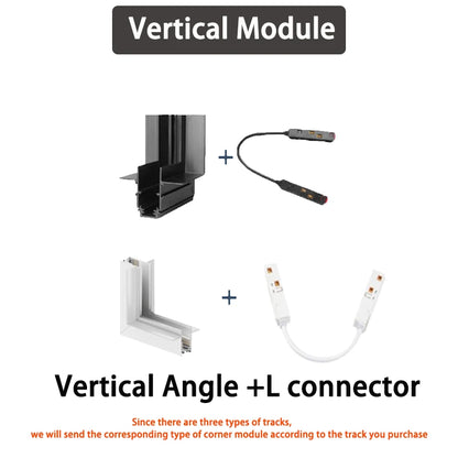 Sistema de Iluminación Modular Magnético (20 Tipos, DC48V) - Focos LED Smart Tuya/Zigbee con Alto CRI para Hogares Modernos