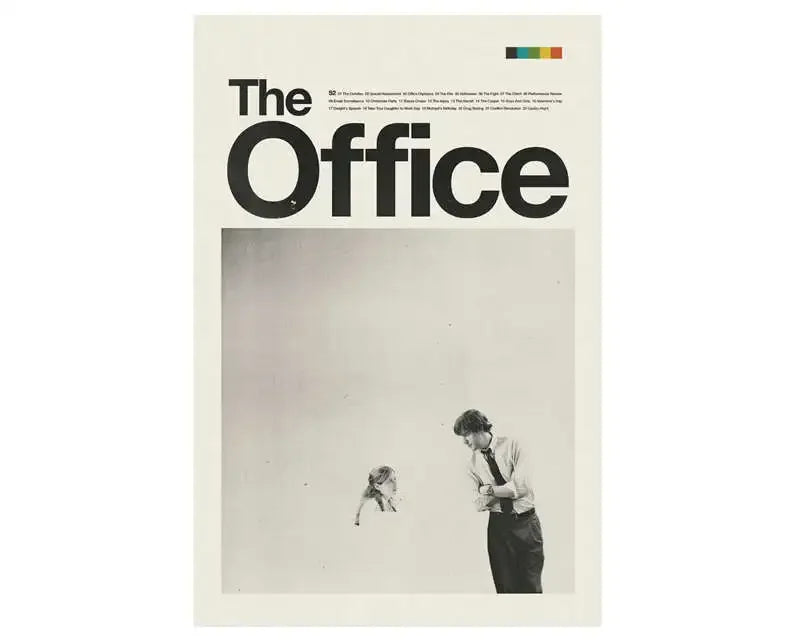 Póster Vintage de Películas y Series Clásicas (Lienzo Retro sin Marco)