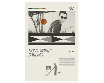 Póster Vintage de Películas y Series Clásicas (Lienzo Retro sin Marco)