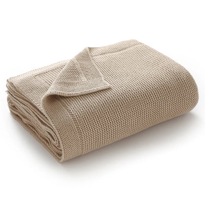 Manta de Bebé Algodón (100x80cm) | Para Todas las Estaciones, Alfombra de Juego Plaid - Casarae