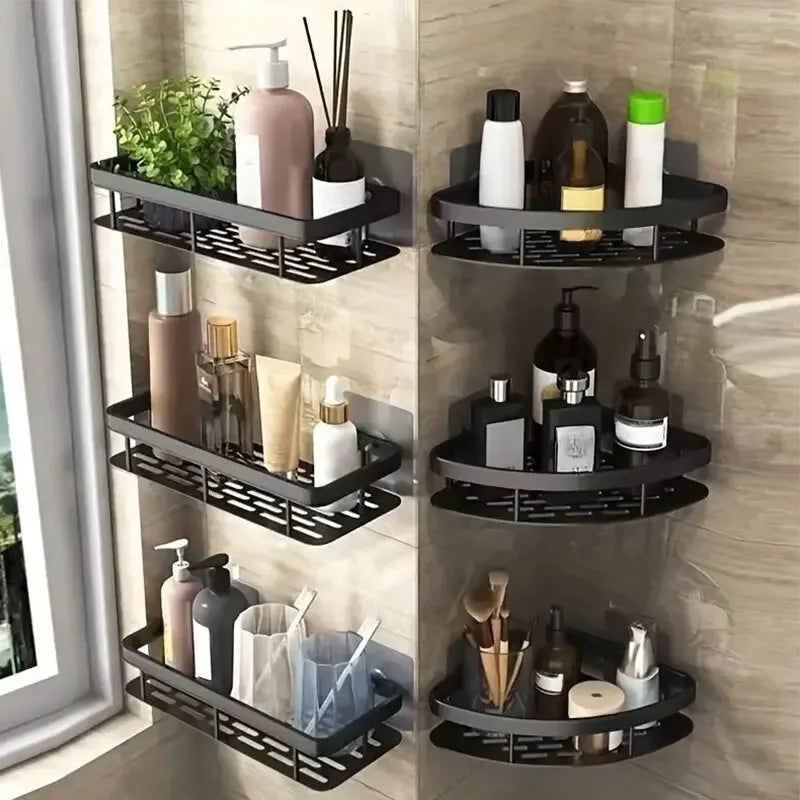 Organizador de baño de pared