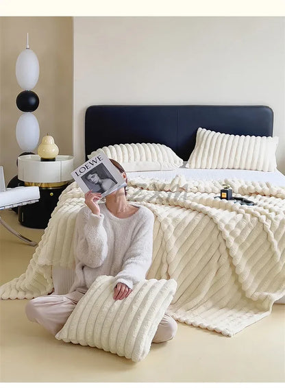 Manta de terciopelo suave