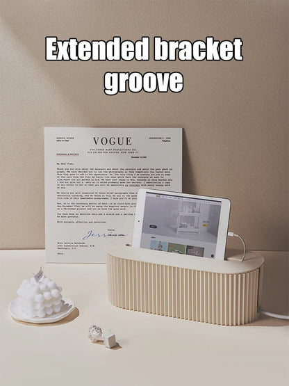 Caja Organizadora de Regletas Domésticas Multi-Propósito | Contenedor de Gestión de Cables y Datos para el Hogar